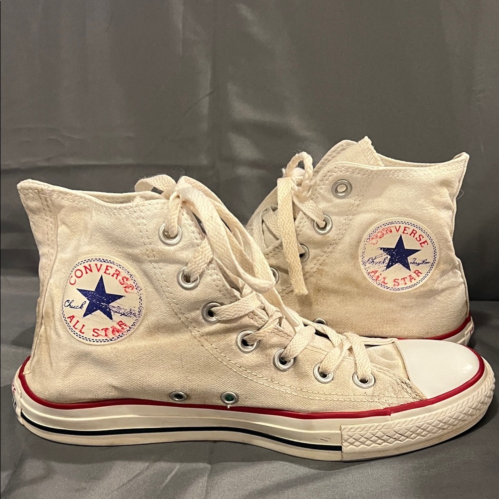 Converse Chuck Taylor Off-White Canvas High-Tops